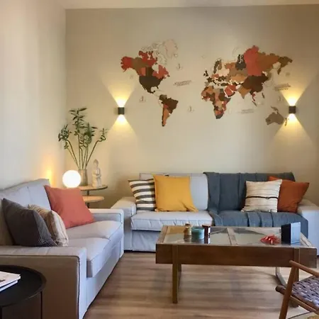 公寓 Simone Luxury Suite, Central Modern 82sqm With Terrace 特里波利斯