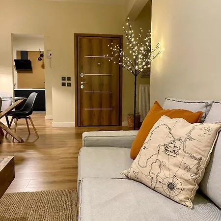 公寓 Simone Luxury Suite, Central Modern 82sqm With Terrace 特里波利斯